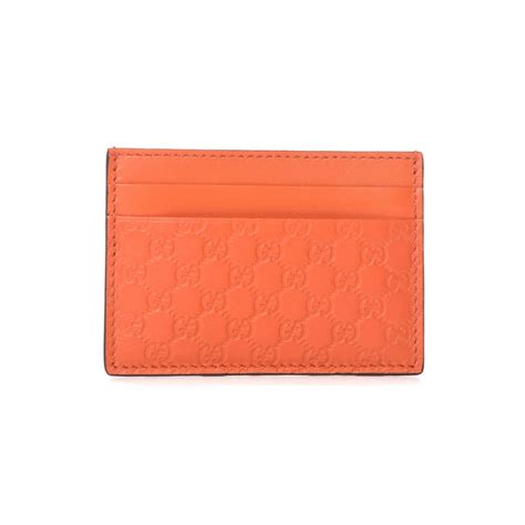 porta card gucci mocrogussima|Gucci Card Case Microguccissima (5 Card Slot) Orange .